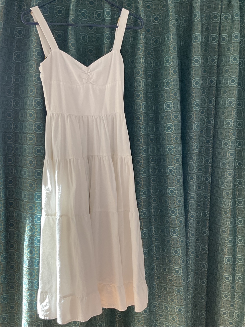 Meshki White Tiered Sundress